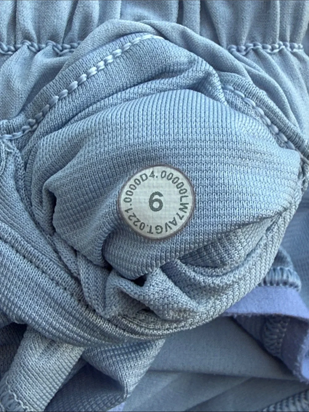 Lululemon Speed Up Short Size 6 Light Blue Mesh Trim Running Athletic Shorts